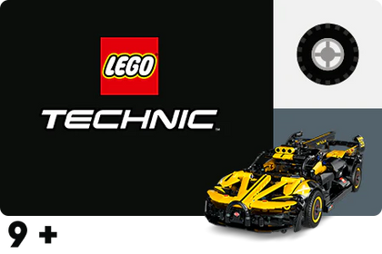 LEGO Technic 9+ nupu ikoon