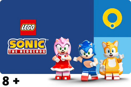 LEGO Sonic The Hedgehog 8+ nupu ikoon