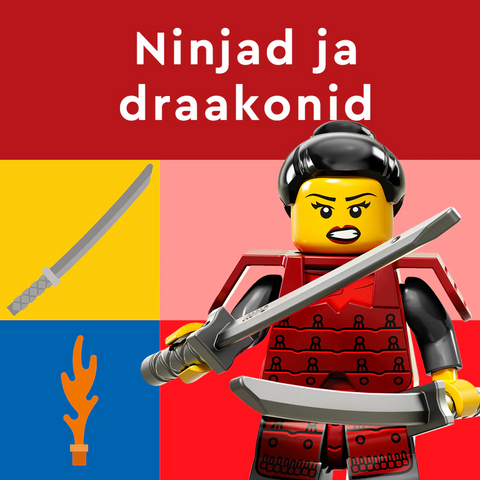 LEGO ostleja huvi nupp Ninjago - Ninjad ja draakonid