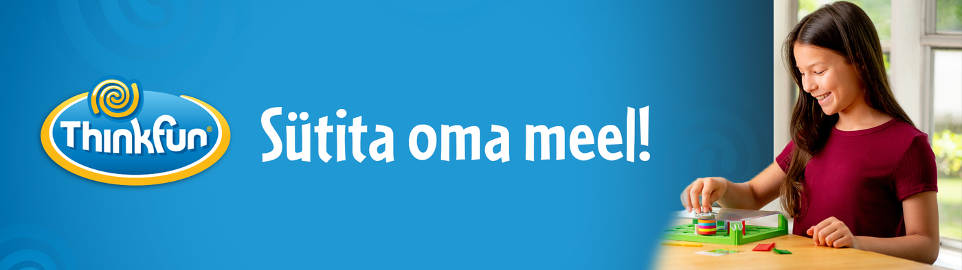 ThinkFun banner arendavad loogikamängud Insplay