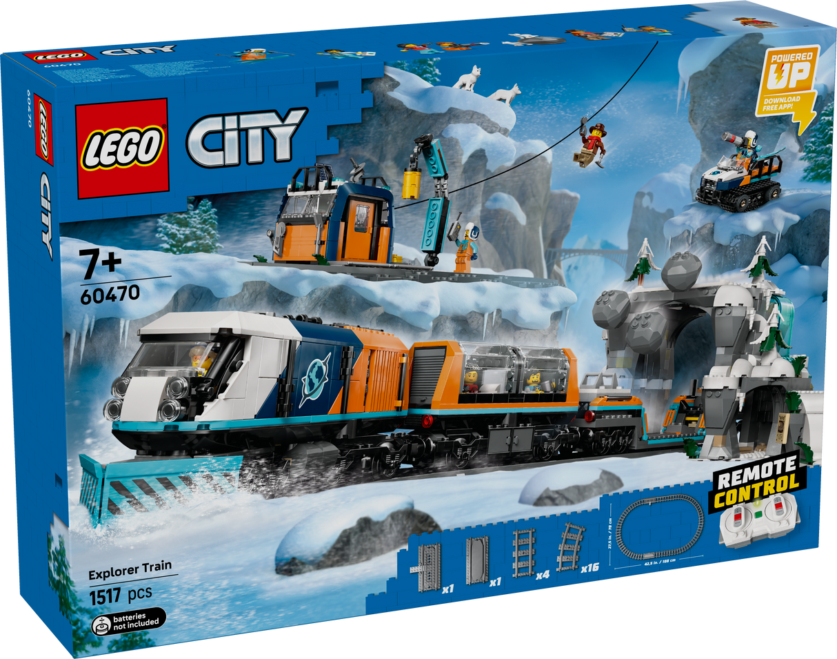 LEGO City Maadeavastajate arktika ekspressrong
 60470L