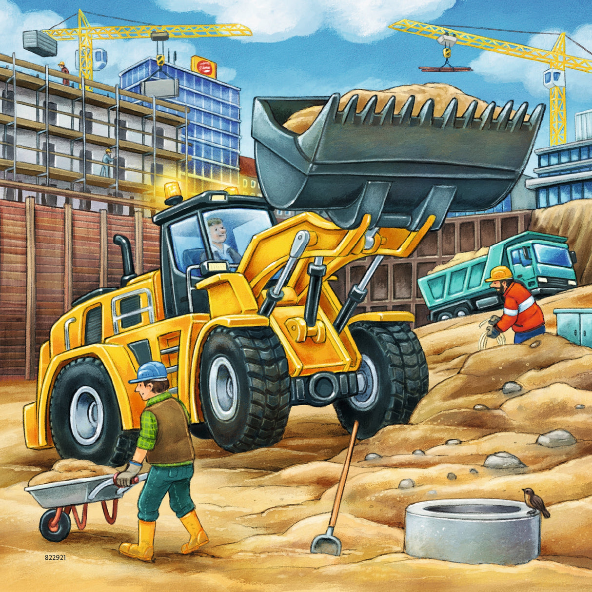 Ravensburger pusle 3x49 tk: Masinad
092260V