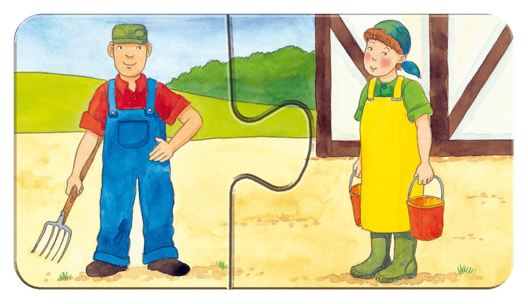 Ravensburger minu esimene pusle 9x2 tk Talu
073337V