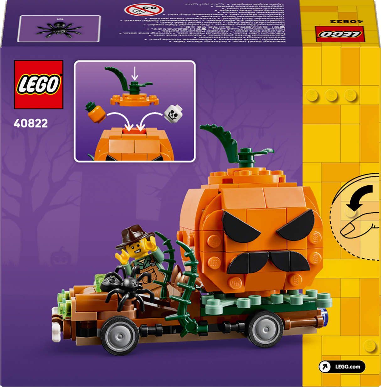 LEGO Iconic Jack-O'-Lantern pikapauto 40822L