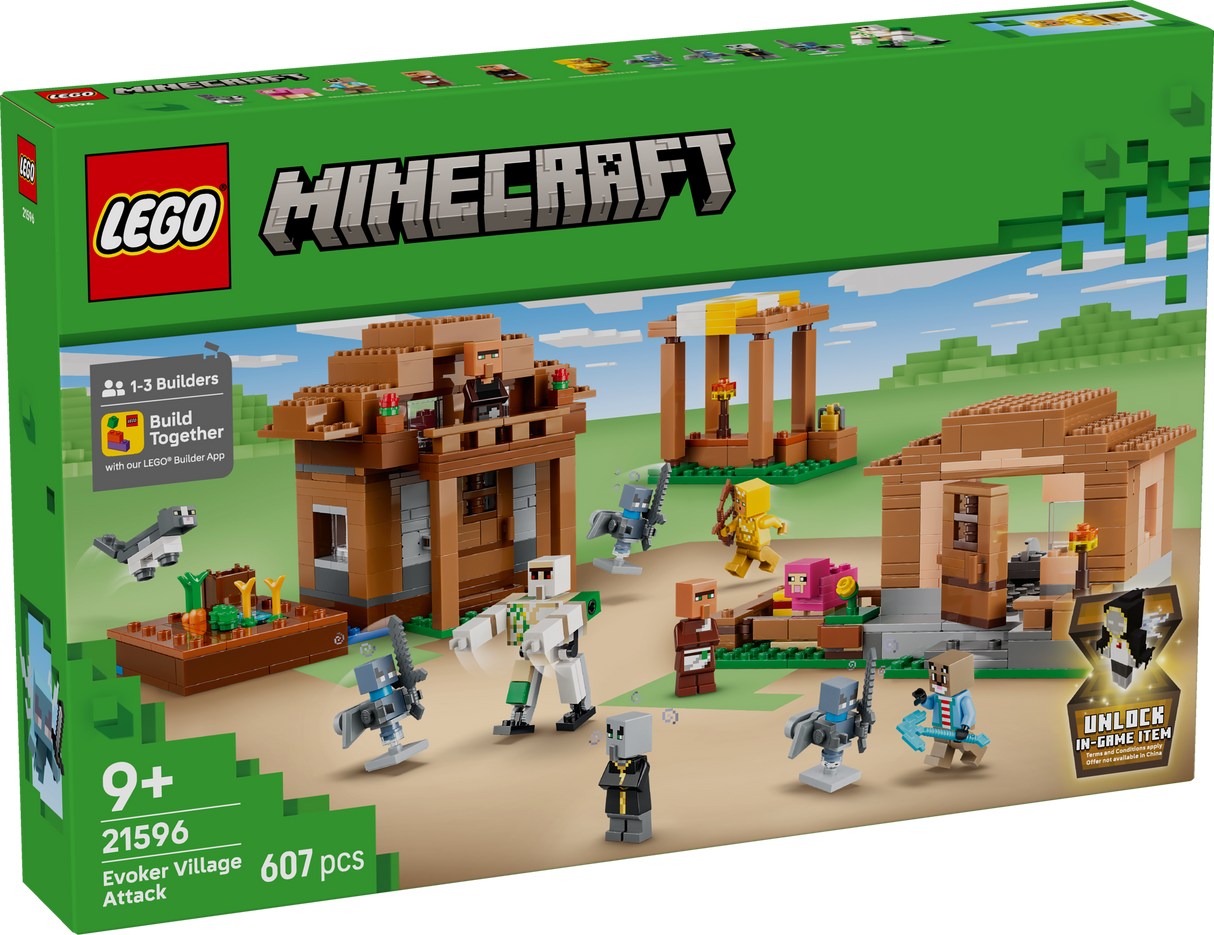 LEGO Minecraft Evokeri küla rünnak 21596L