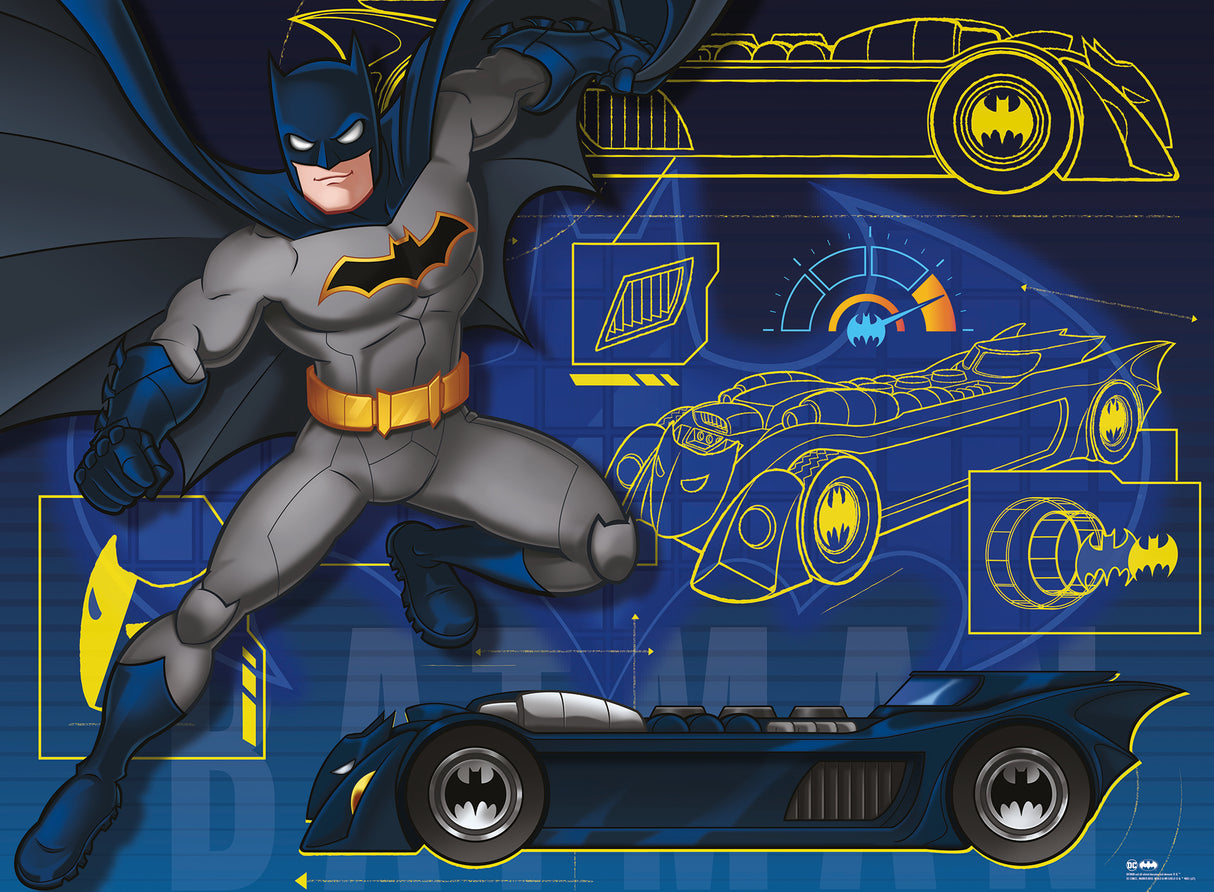 Ravensburger pusle 100 tk Batmani auto skemaatik
132621V