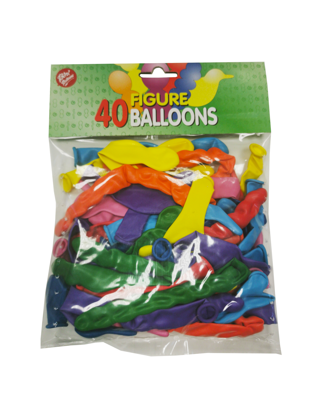Bini figuurõhupallid, 40 tk 84001H