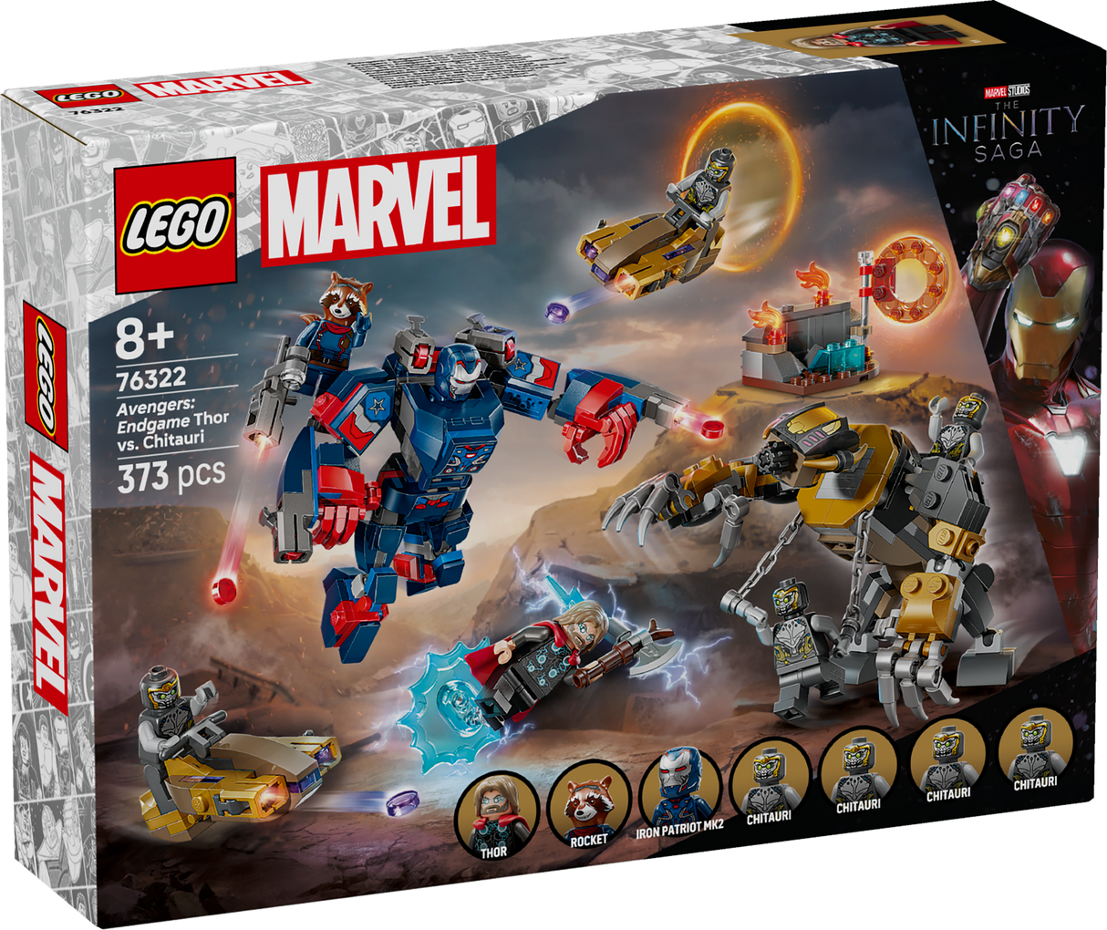 LEGO Super Heroes Tasujad: lõppmäng Thor vs. Chitauri 76322L