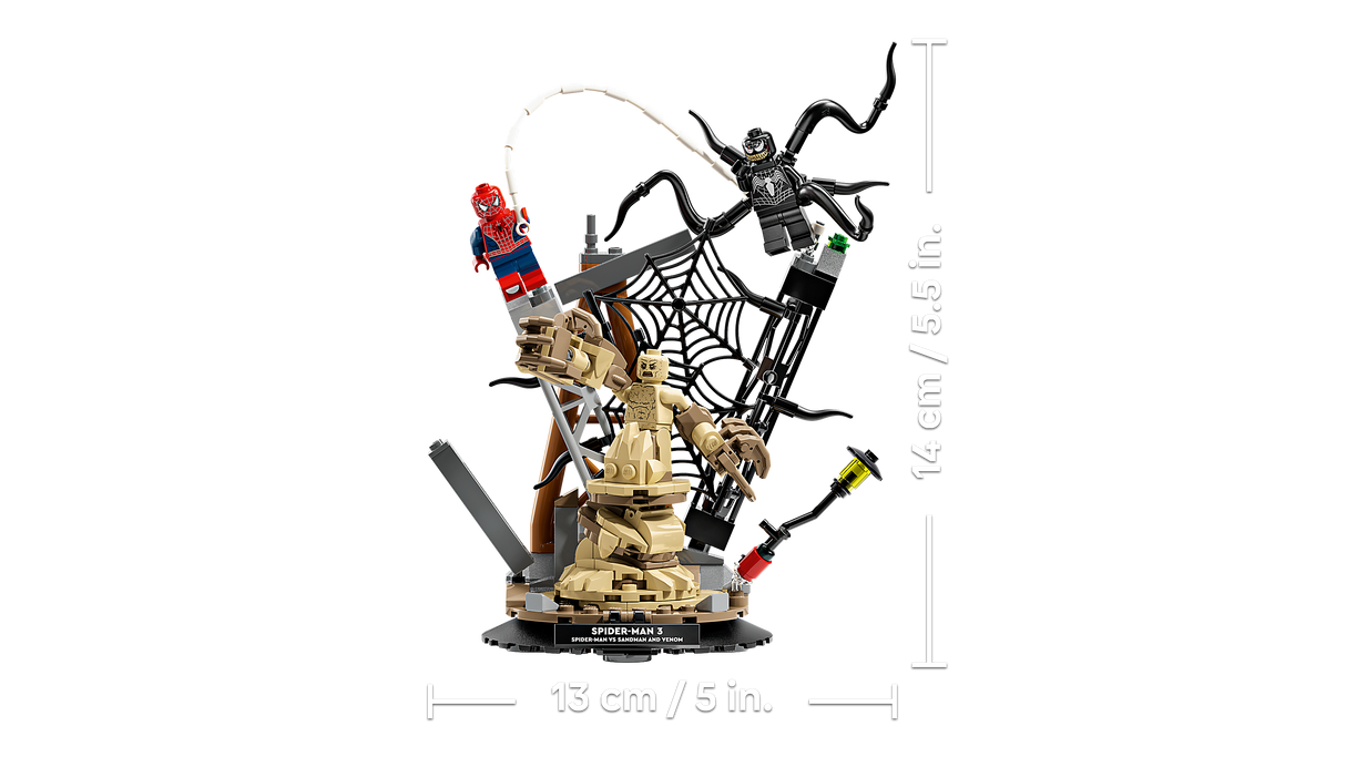 LEGO Super Heroes Eepiline lahing: Spider-Man vs. Sandman 76334L