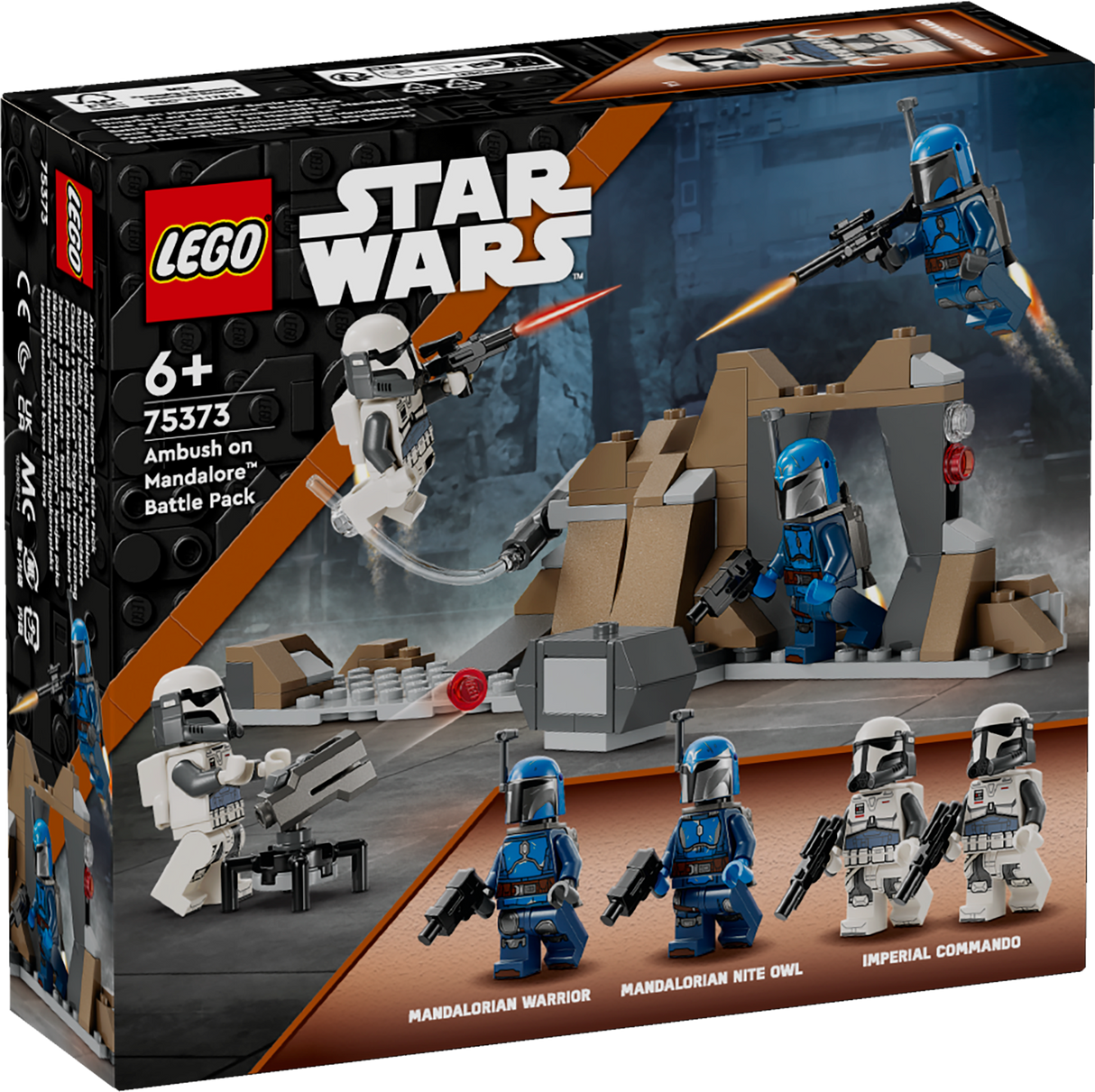 LEGO Star Wars Mandalorei varitsemise lahingukomplekt 75373L