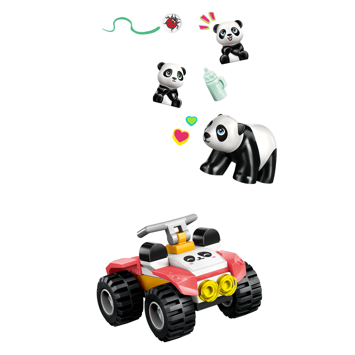 LEGO Friends Panda varjupaik ja loomade eest hoolitsemine 42648L