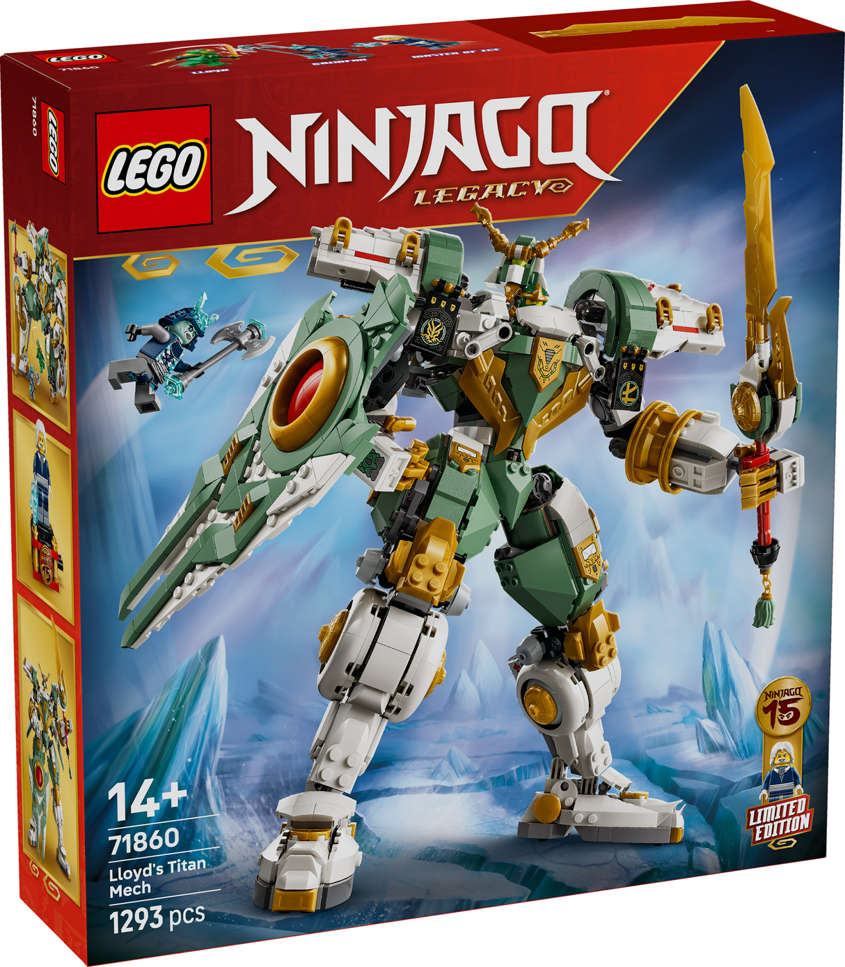 LEGO Ninjago Lloydi titaanroboti 15. aastapäev 71860L