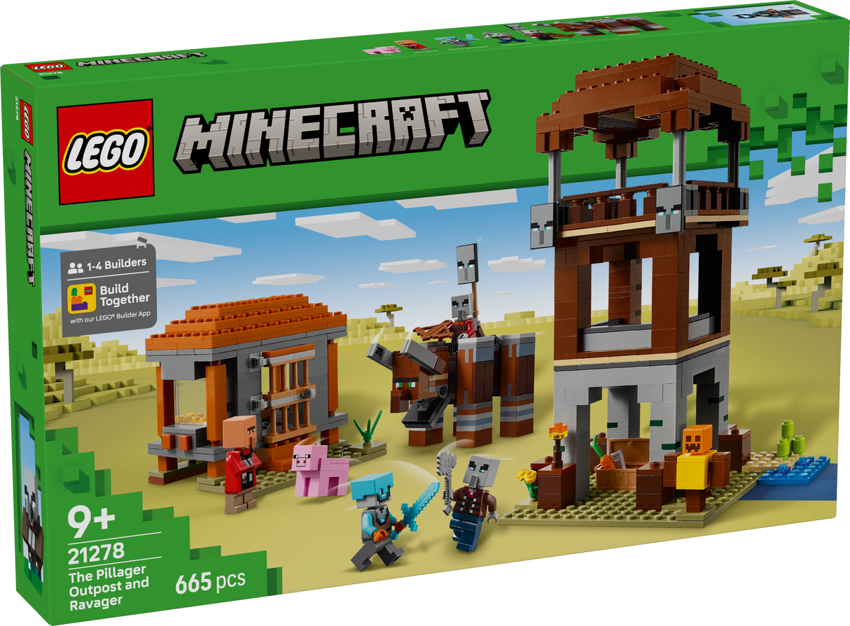 LEGO Minecraft Rüüstajate eelpost ja Laastaja
21278L