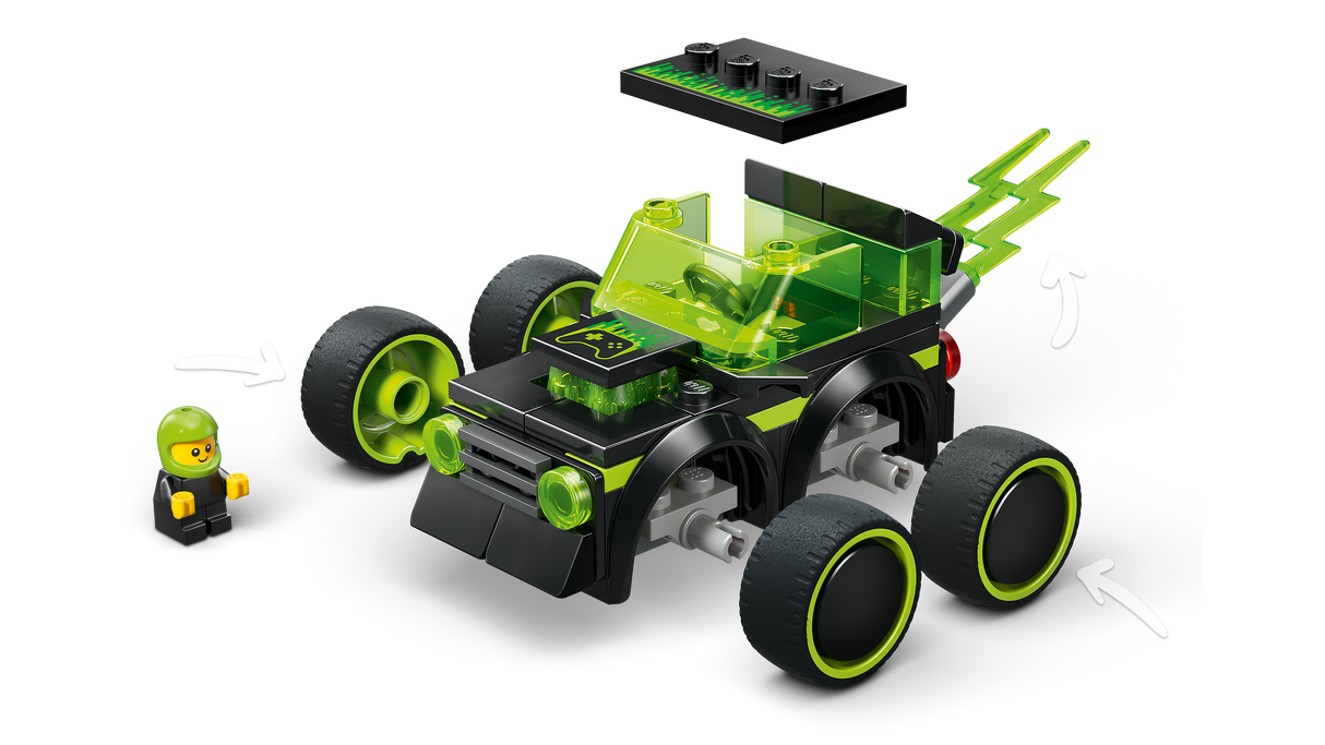 LEGO City Sõidukid – mängude võidusõiduauto 60484L