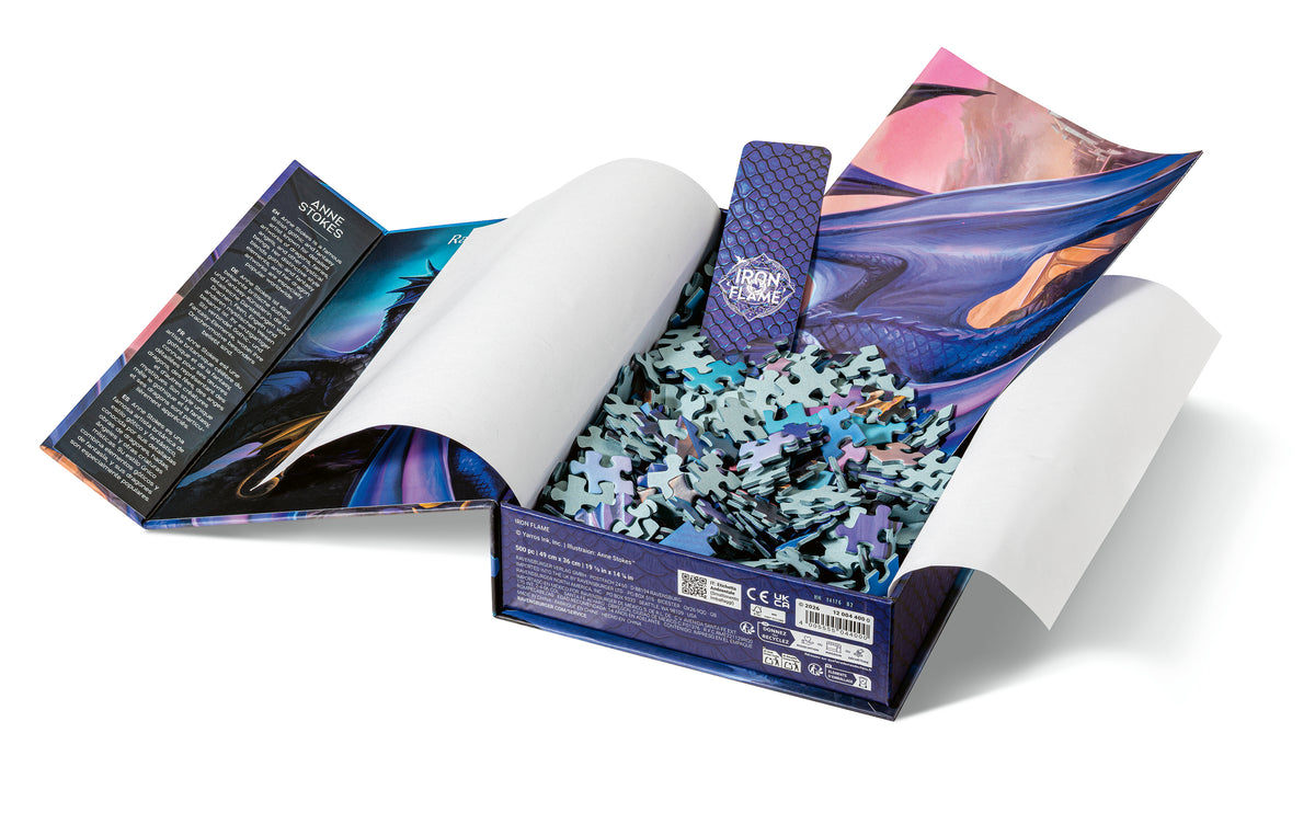 Ravensburger pusle 500 tk: Rebecca Yarros "Raudne leek" 12004400V