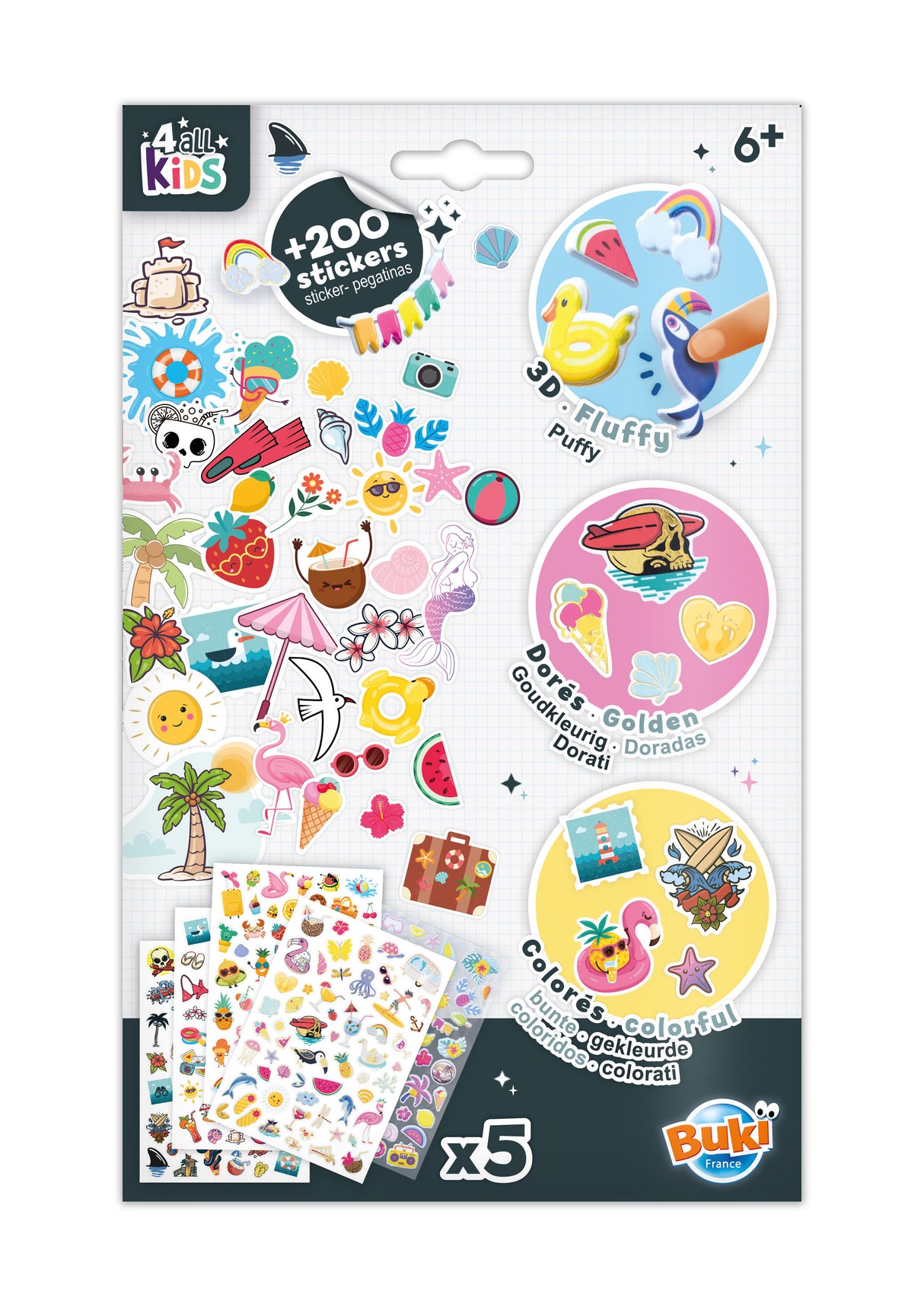 Buki kleebiste komplekt - suvi FK018I