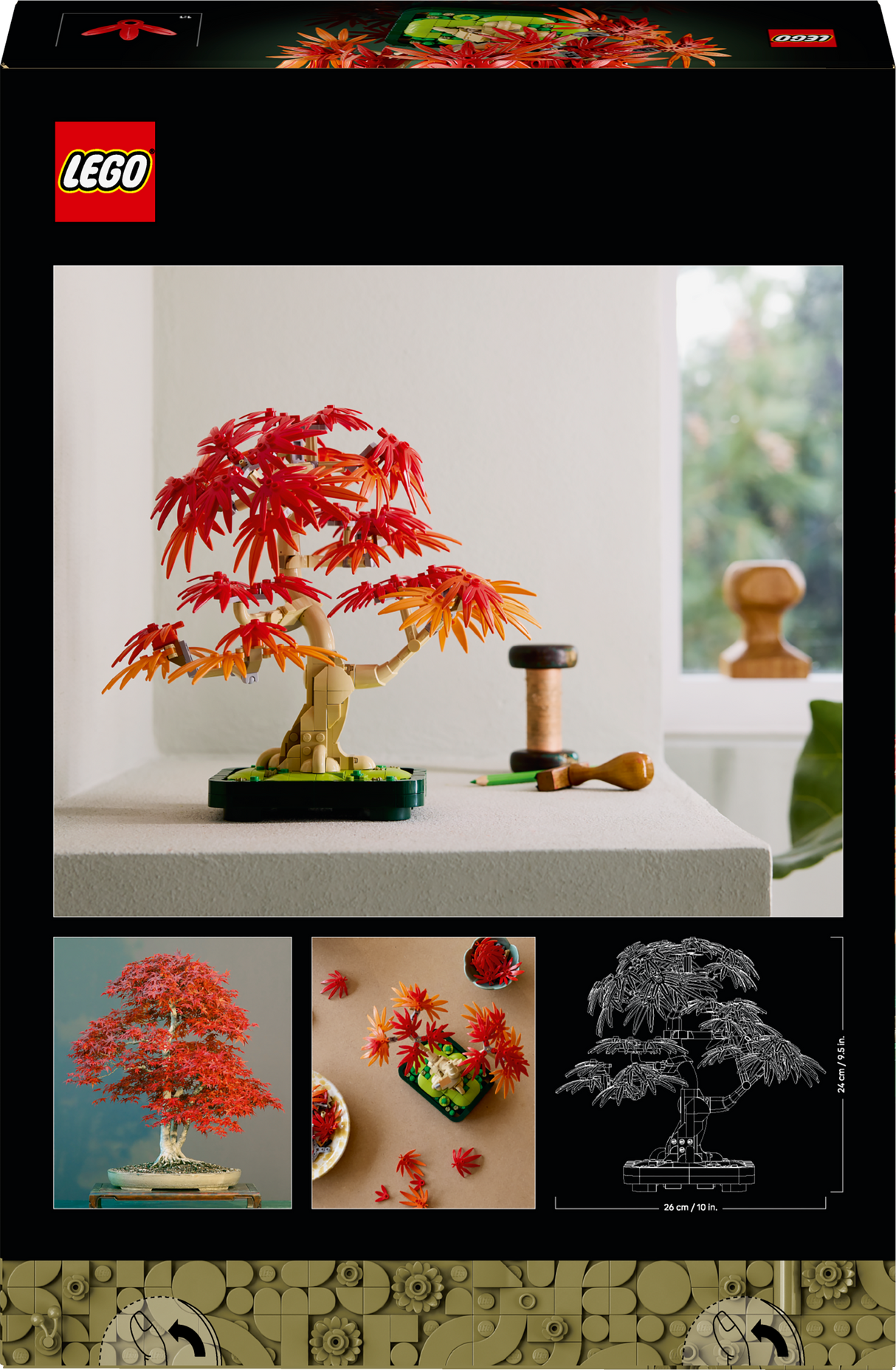 LEGO Botanicals Jaapani punase vahtra bonsaipuu
10348L