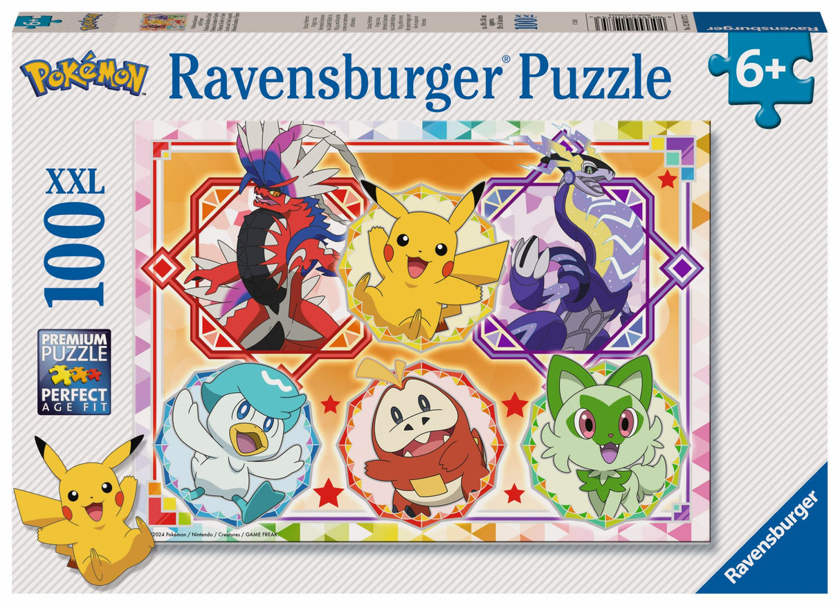 Ravensburger pusle 100 tk: Pokemon
12001075V