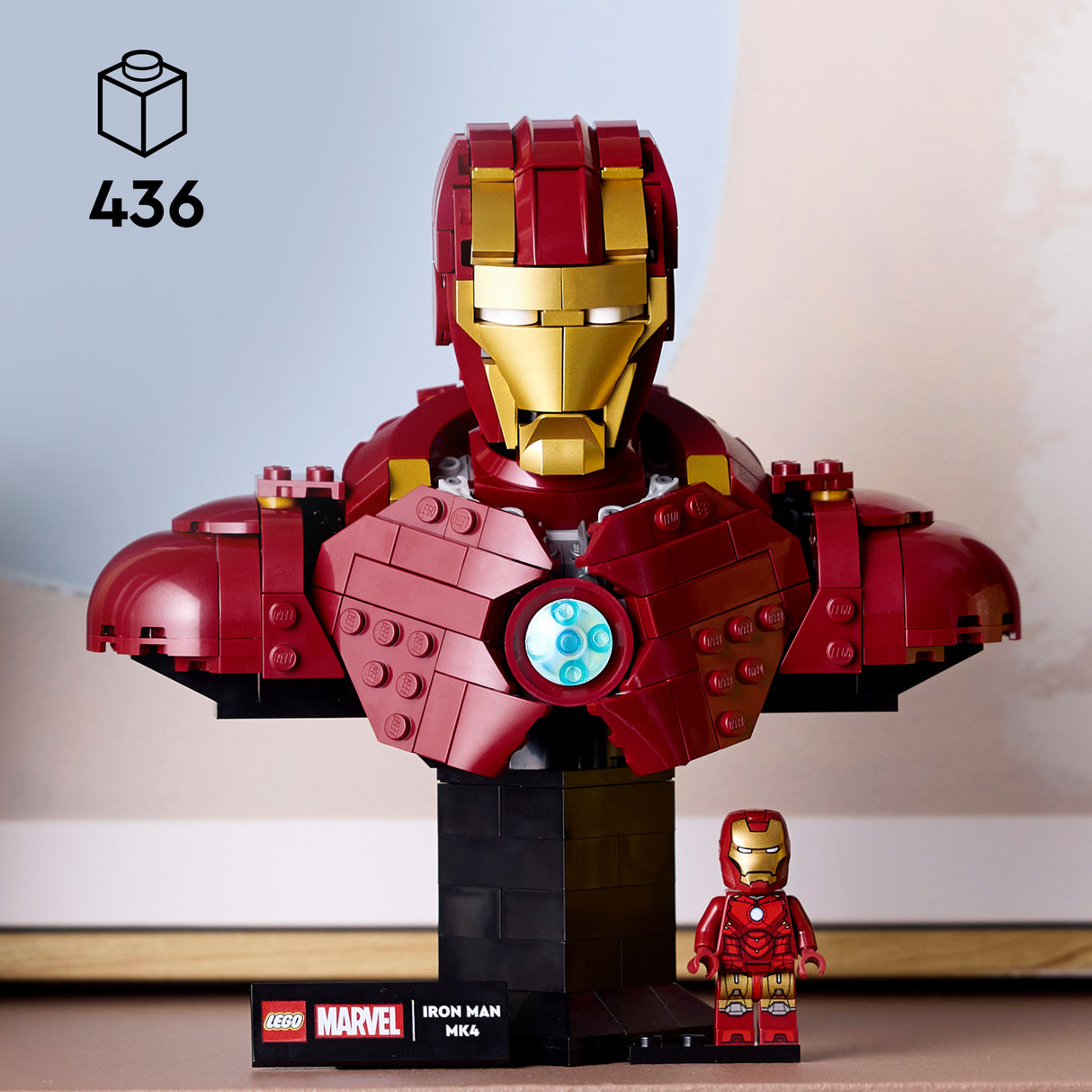 LEGO Marvel Iron Man MK4 büst 76327L