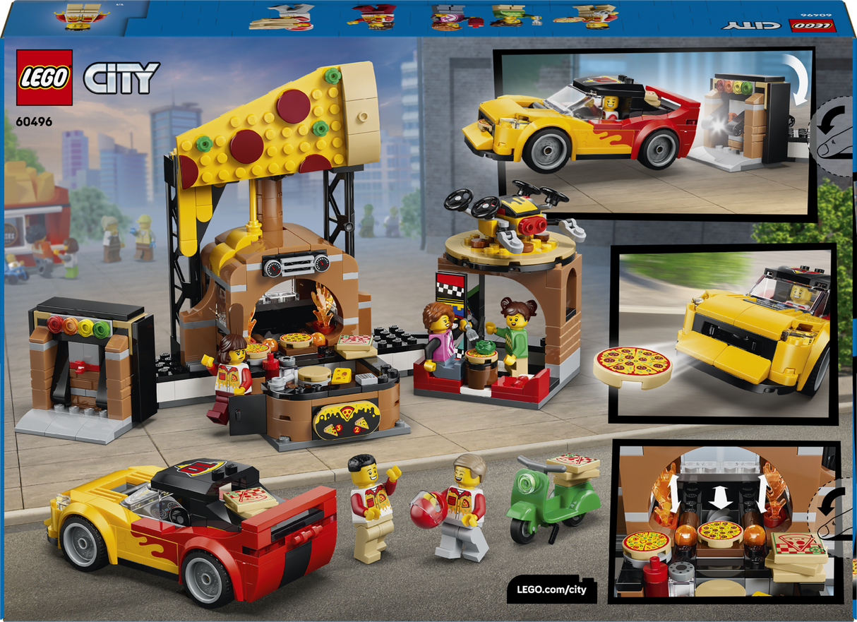 LEGO City Pitsakulleri kogemus sõidukitega 60496L