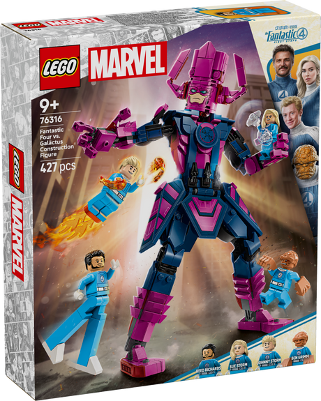LEGO Marvel Fantastiline nelik vs. Galactus ehitusfiguur 76316L