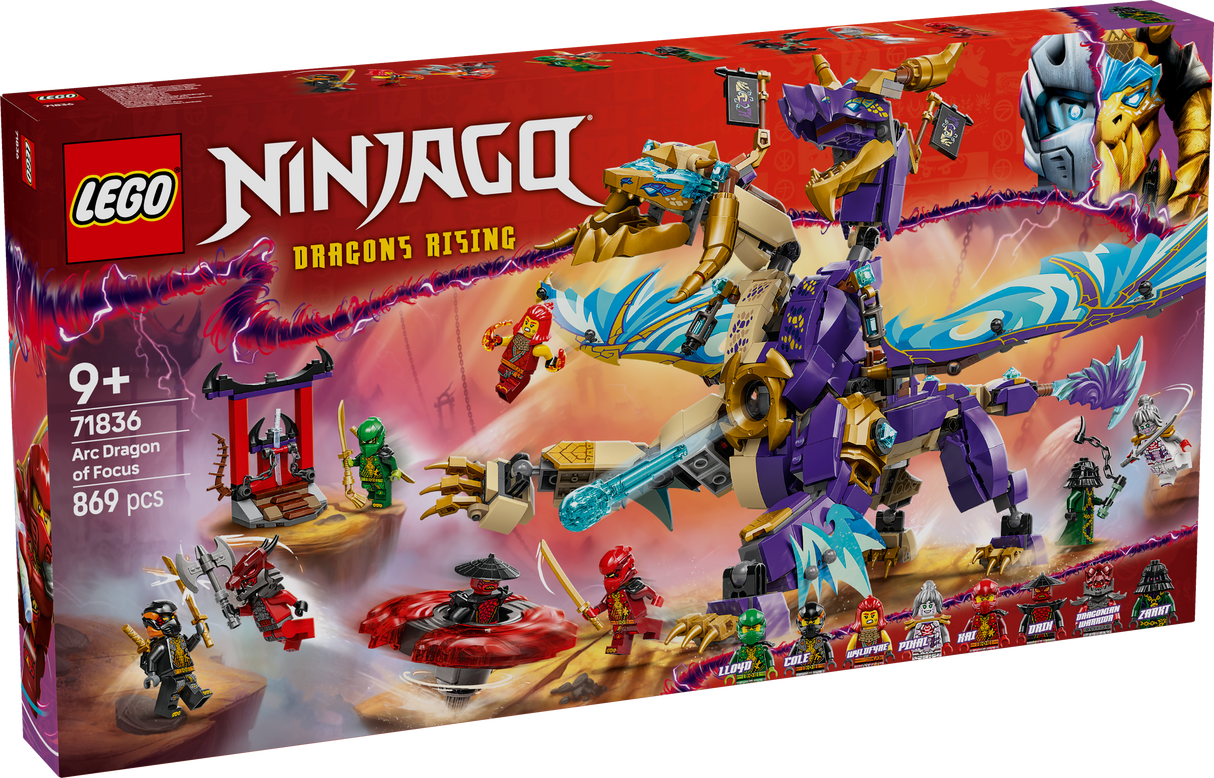 LEGO Ninjago Fookuse draakon Arc 71836L