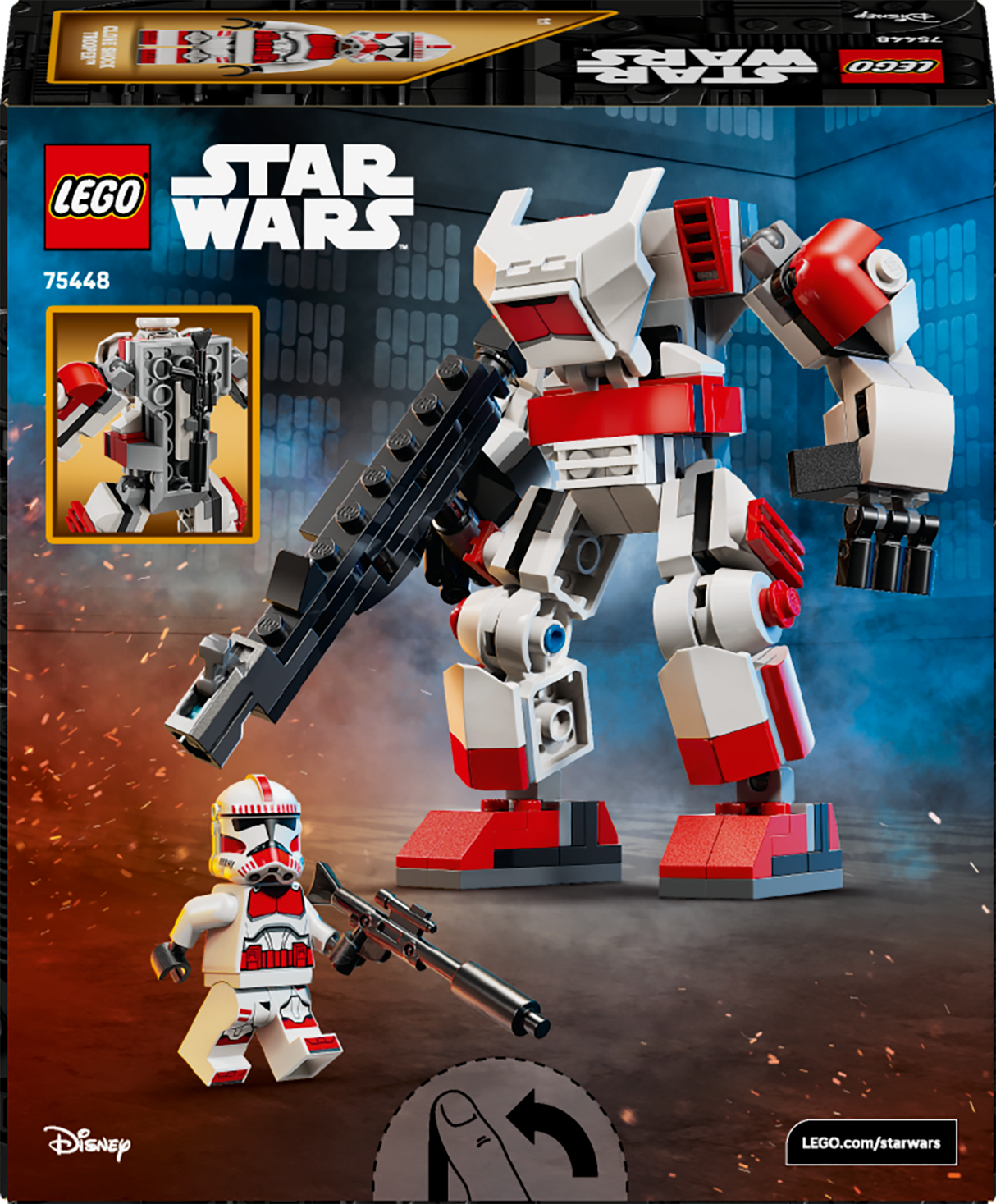 LEGO Star Wars Clone Shock Trooper™-i robot 75448L