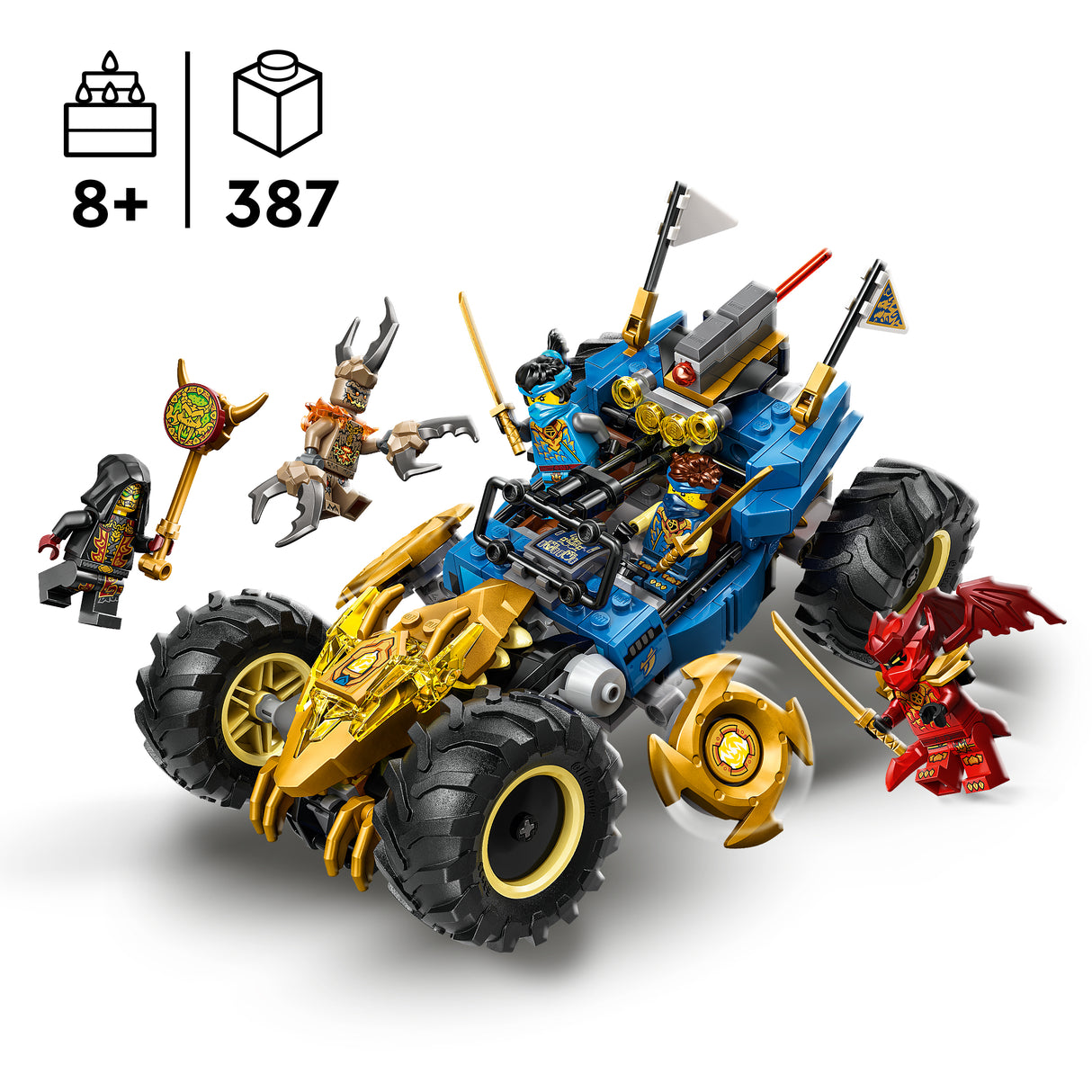 LEGO Ninjago Jay muutuv auto 71856L