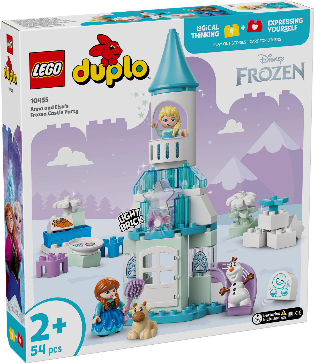 LEGO DUPLO Anna ja Elsa külmunud lossi pidu
10455L