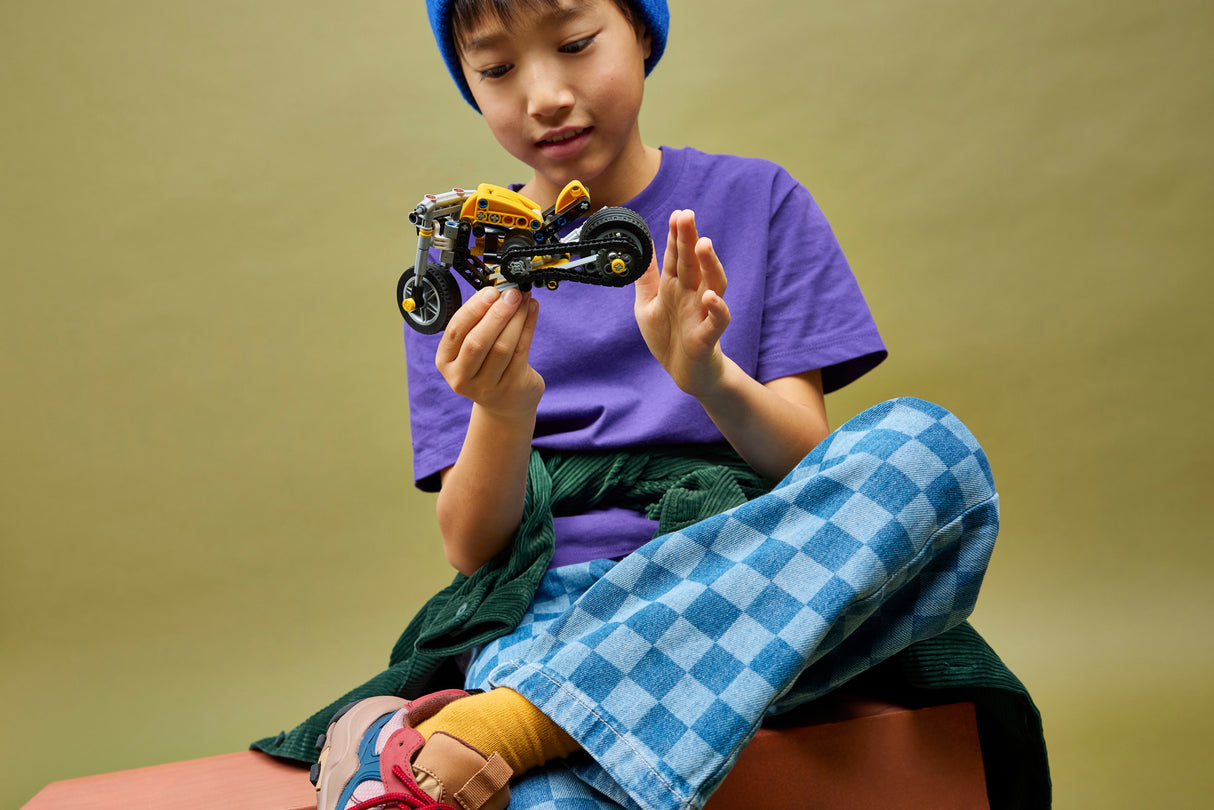 LEGO Technic Kollane mootorratas 42225L