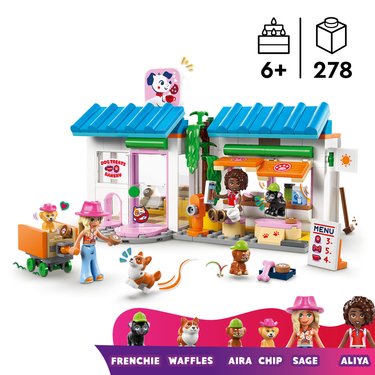 LEGO Friends Koeramaiuste pagariäri 42677L