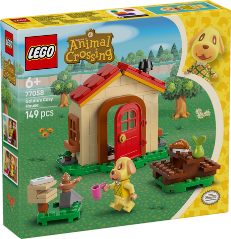 LEGO Animal Crossing Goldie hubane maja 77058L
