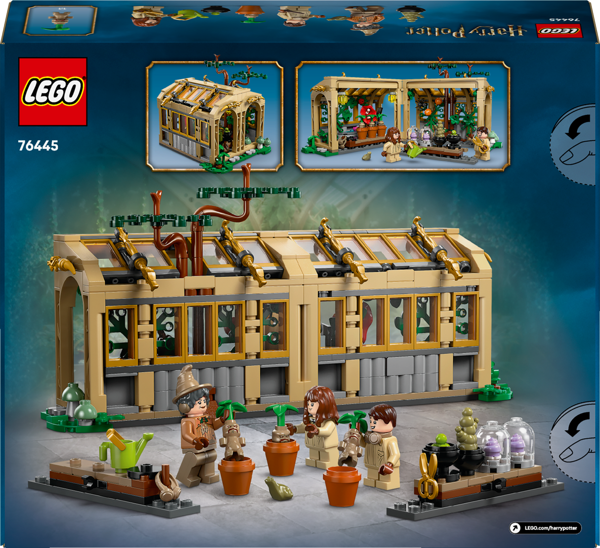 LEGO Harry Potter Sigatüüka loss: herboloogiatund 76445L