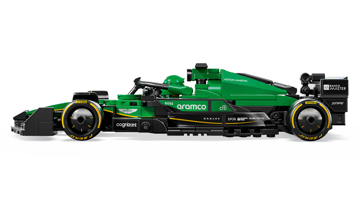 LEGO Speed Champions Aston Martin Aramco F1 AMR24 võidusõiduauto 77245L