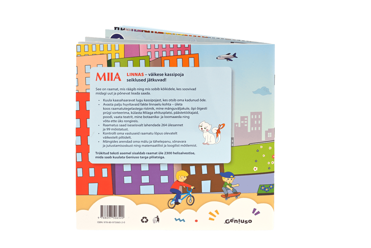 Geniuso MIIA rääkiv raamat: linn 506520G