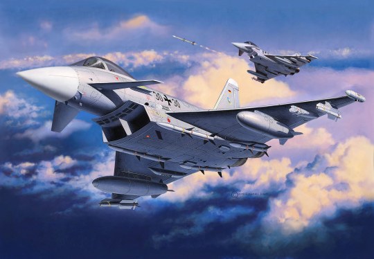 Revell liimitav mudel Eurofighter Typhoon 1:144 04282R