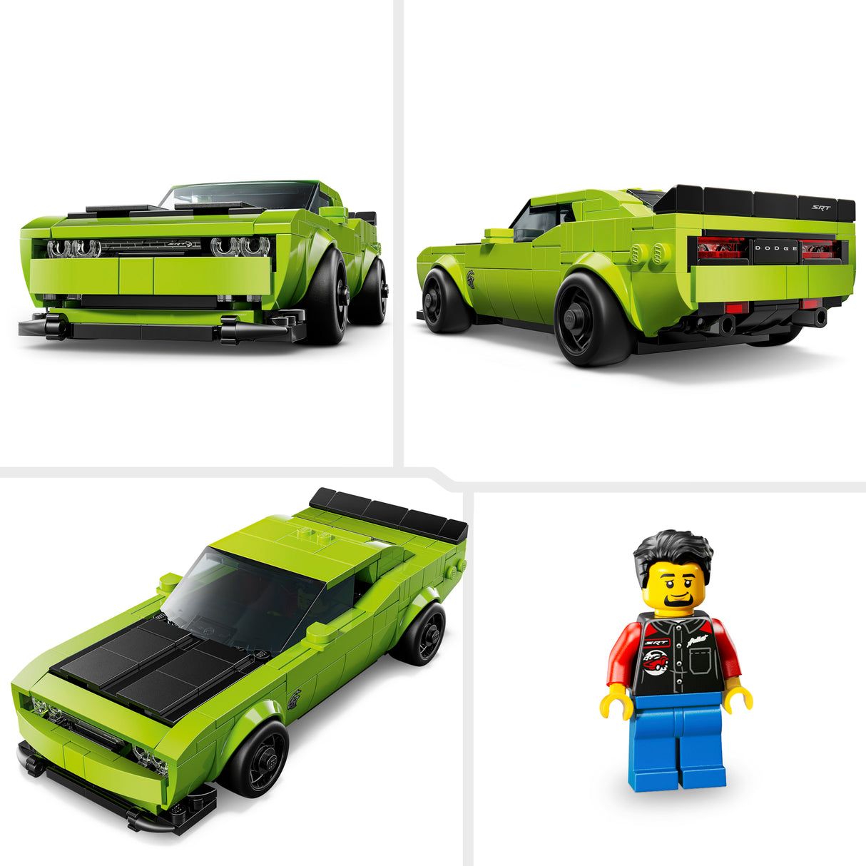 LEGO Speed Champions Dodge Challenger SRT Hellcat sportauto 77237L