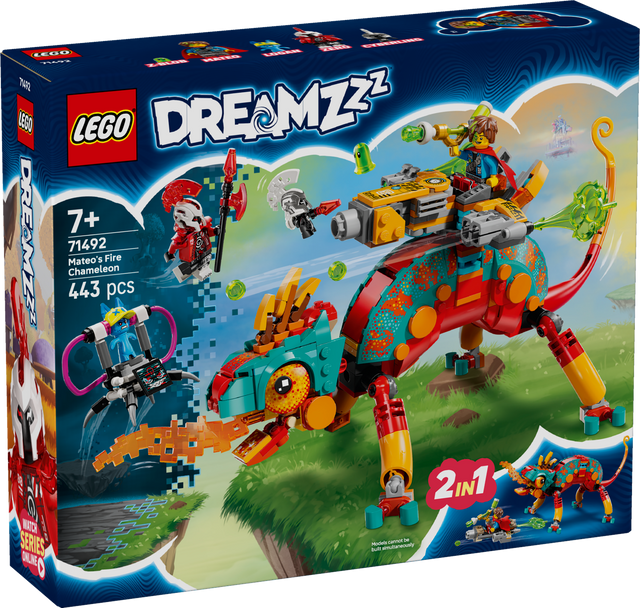 LEGO Dreamzzz Mateo tulekameeleon 71492L