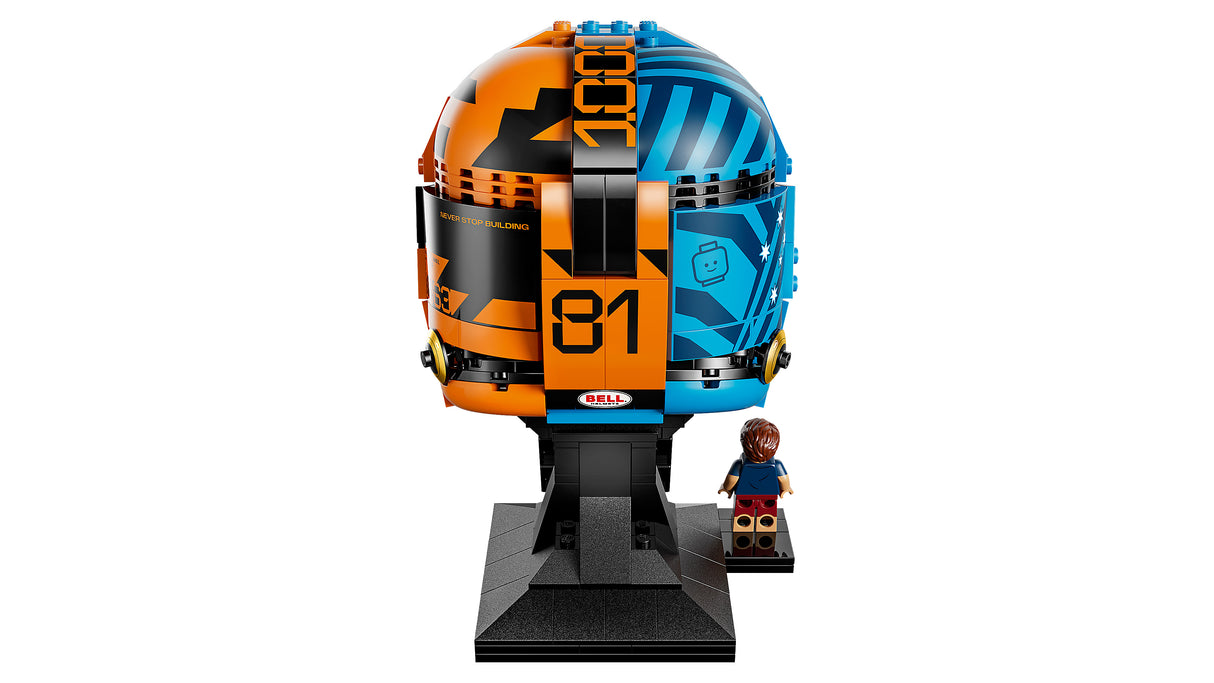 LEGO Editions McLaren Mastercard F1 Team Oscar Piastri kiiver 43017L