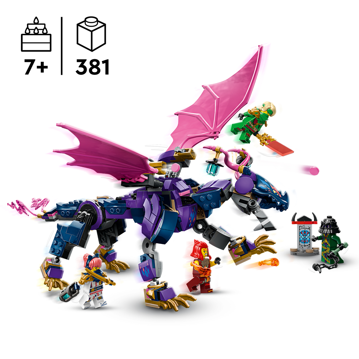 LEGO Ninjago Valitsejadraakon rontu 71842L