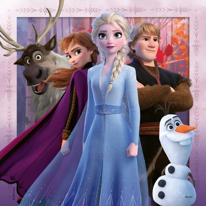 Ravensburger pusle 3x49 tk Frozen 050116V