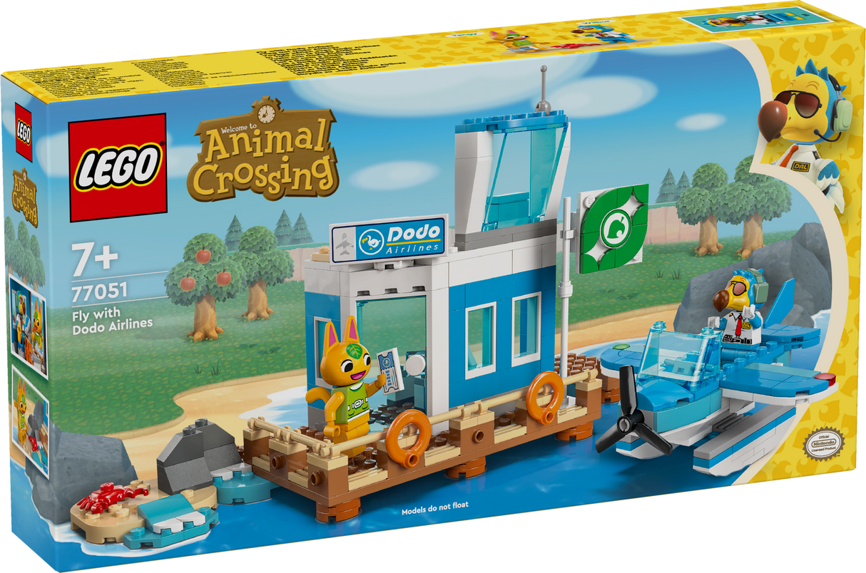 LEGO Animal Crossing Lendamiseks võta Dodo Airlines 77051L