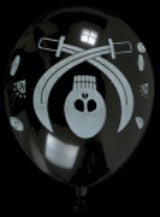 Bini piraaditeemalised õhupallid, 8 tk 80804H