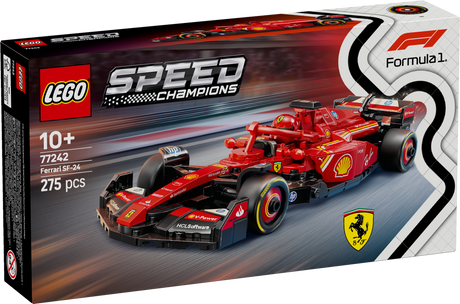 LEGO Speed Champions Ferrari SF-24 F1 võidusõiduauto 77242L