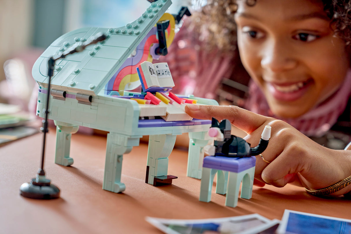 LEGO Creator Muusikateemaline kaunistus: klaver kassiga 31392L