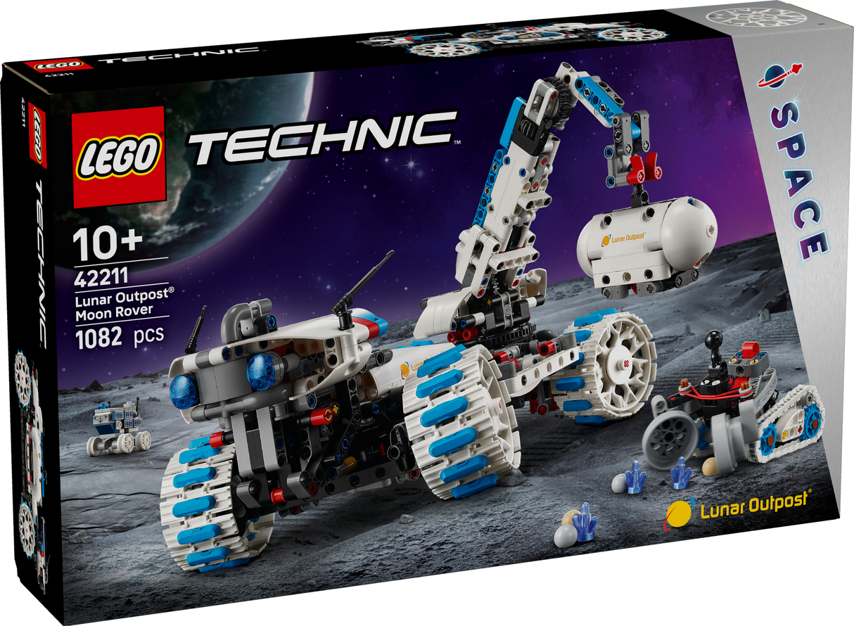 LEGO Technic Lunar Outpost kuukulguri kosmosesõiduk 42211L