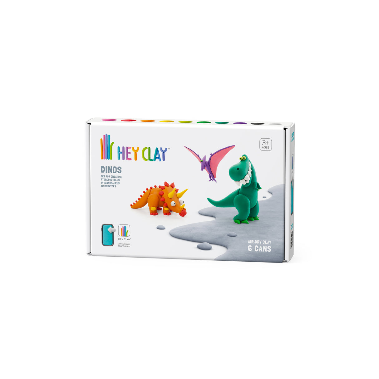 HEY CLAY voolimismass Dinosauruste valik 60031E