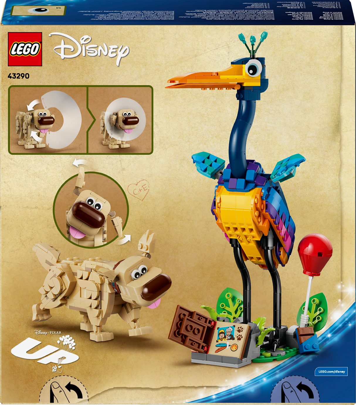 LEGO Disney Pixar Kevin ja Dug 43290L