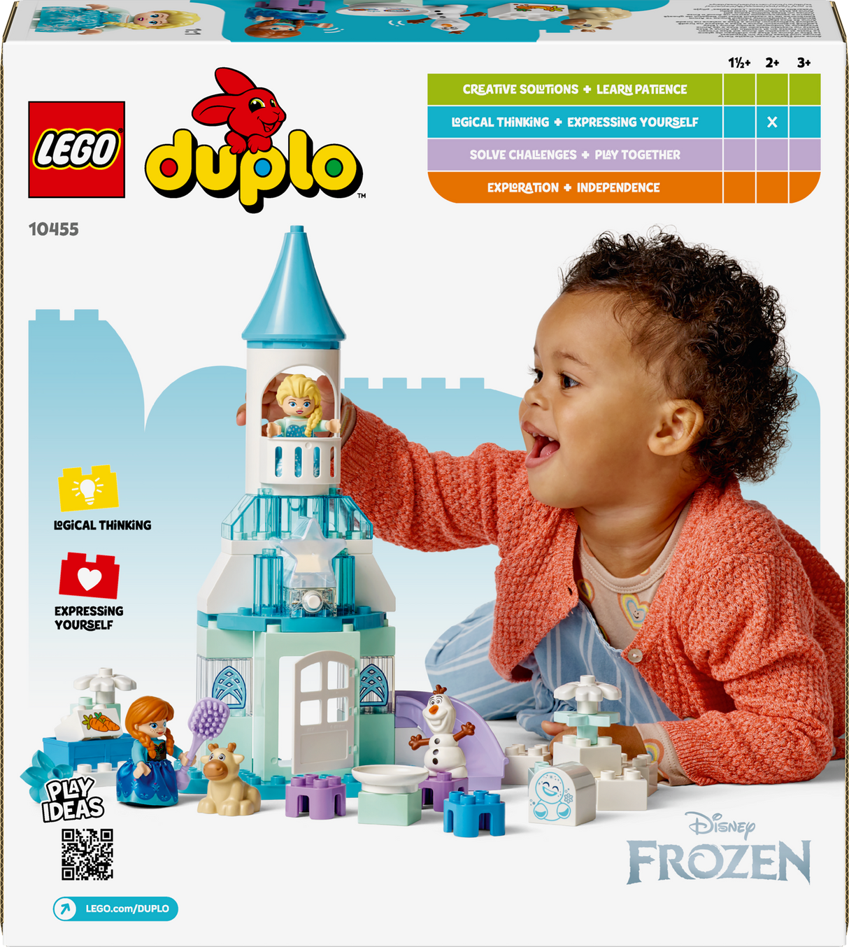 LEGO DUPLO Anna ja Elsa külmunud lossi pidu
10455L