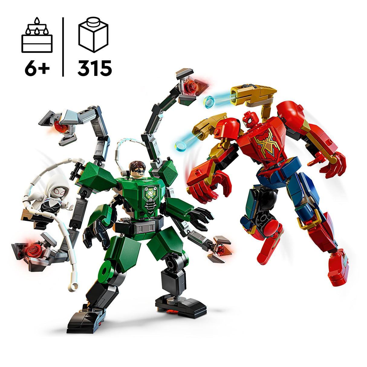 LEGO Super Heroes Robotite lahing: Spider-Man vs. Doc Ock 76338L